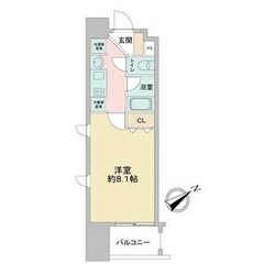 ベルファース川原通の物件間取画像